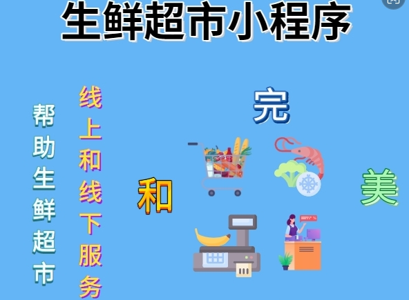 <b>生鲜超市小程序——锋火科技助力您创业</b>